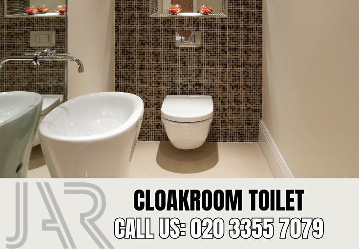 Cloakroom and Downstairs Toilet Installation by Merton Bathroom Fitters