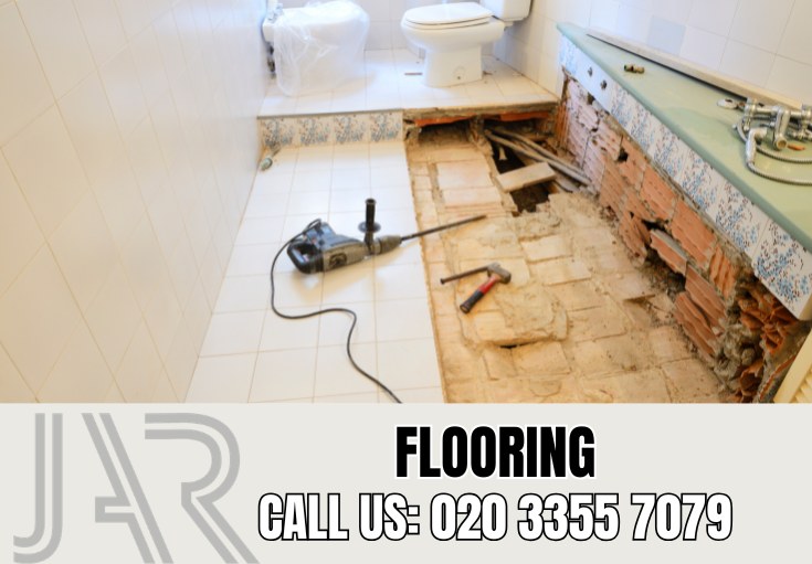 Bathroom Flooring Installation by Merton Bathroom Fitters